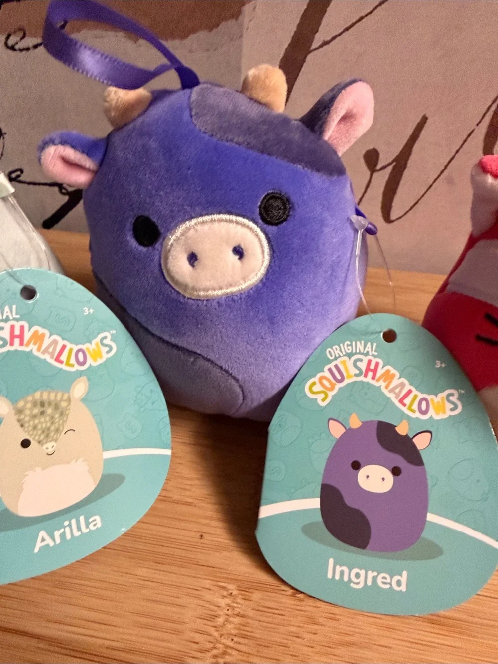 Squishmallows cute purple